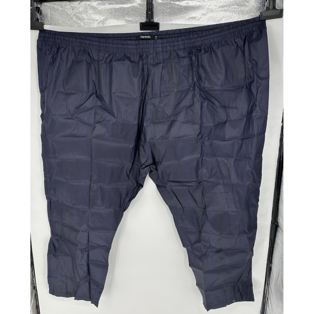 Bug Dude  Nylon Shell Rain Navy Pants with Storage Pouch 10XL